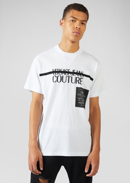 Versace Logo T-shirt Herr - 960148DOM